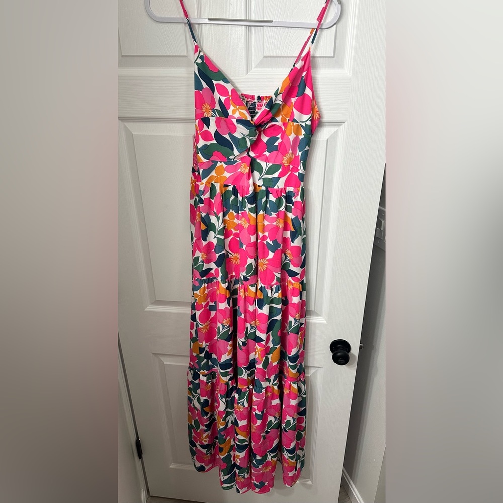 Beautiful floral maxi dress